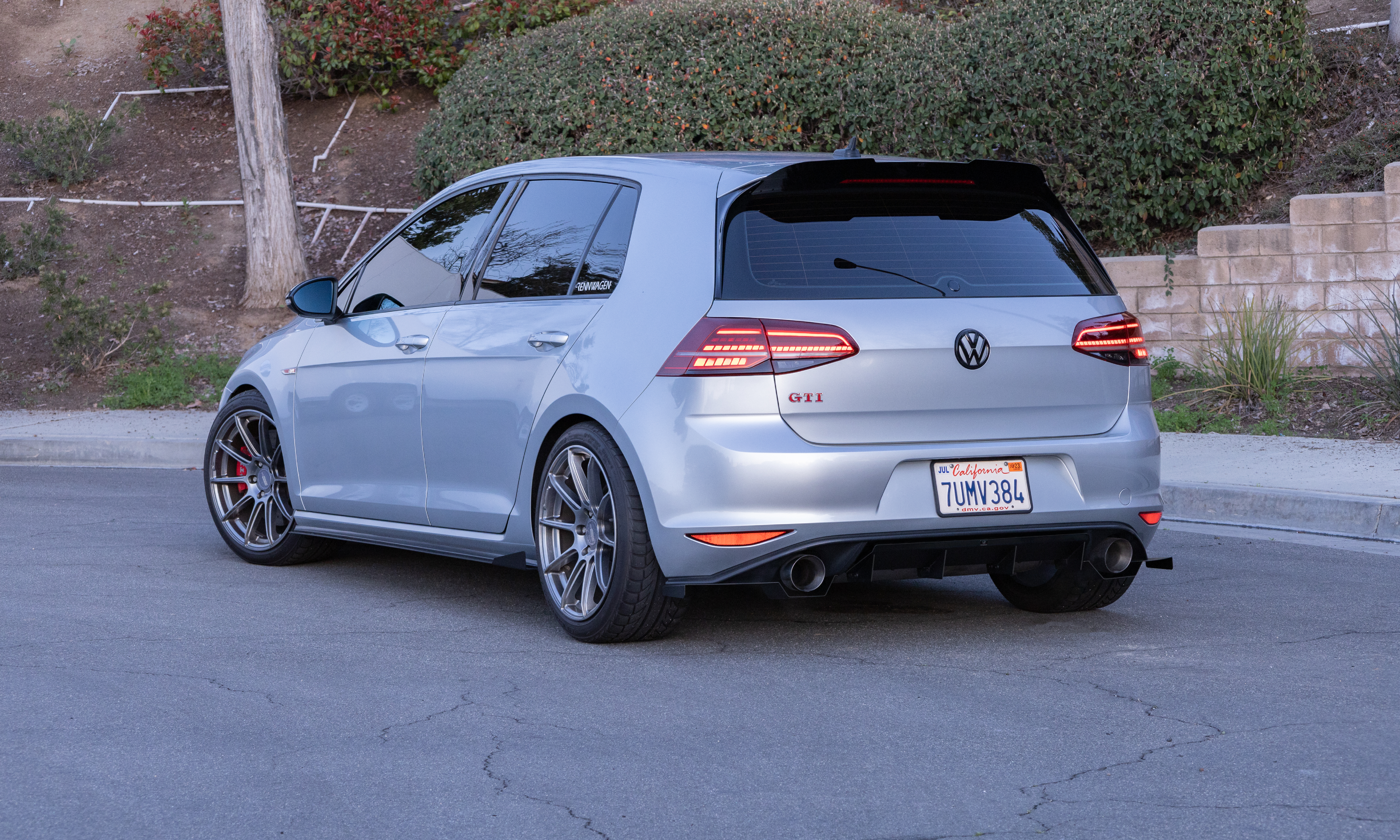 Rennwagen MK7 GTI Rear Diffuser V2