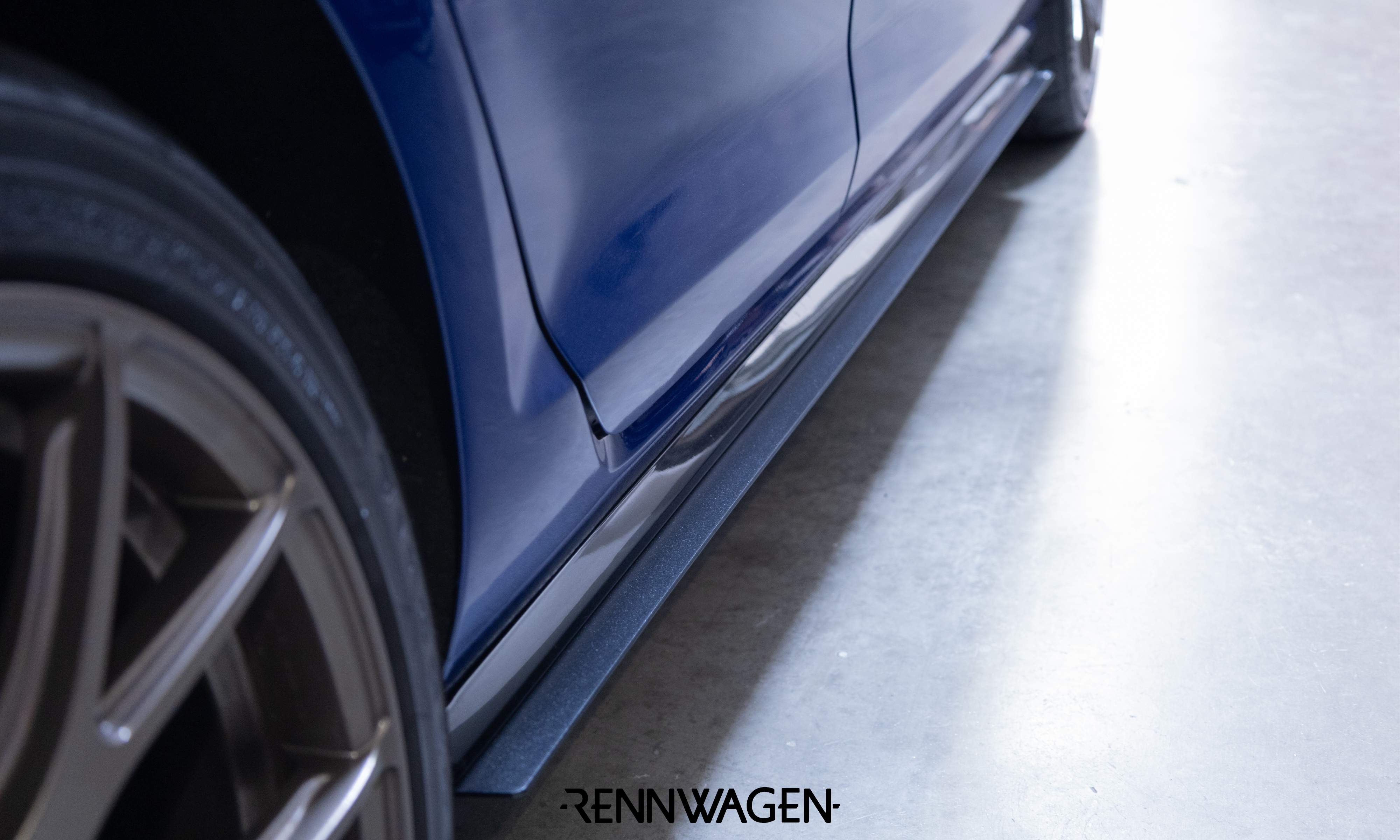 Rennwagen Side Splitters for MK7.5 Golf R