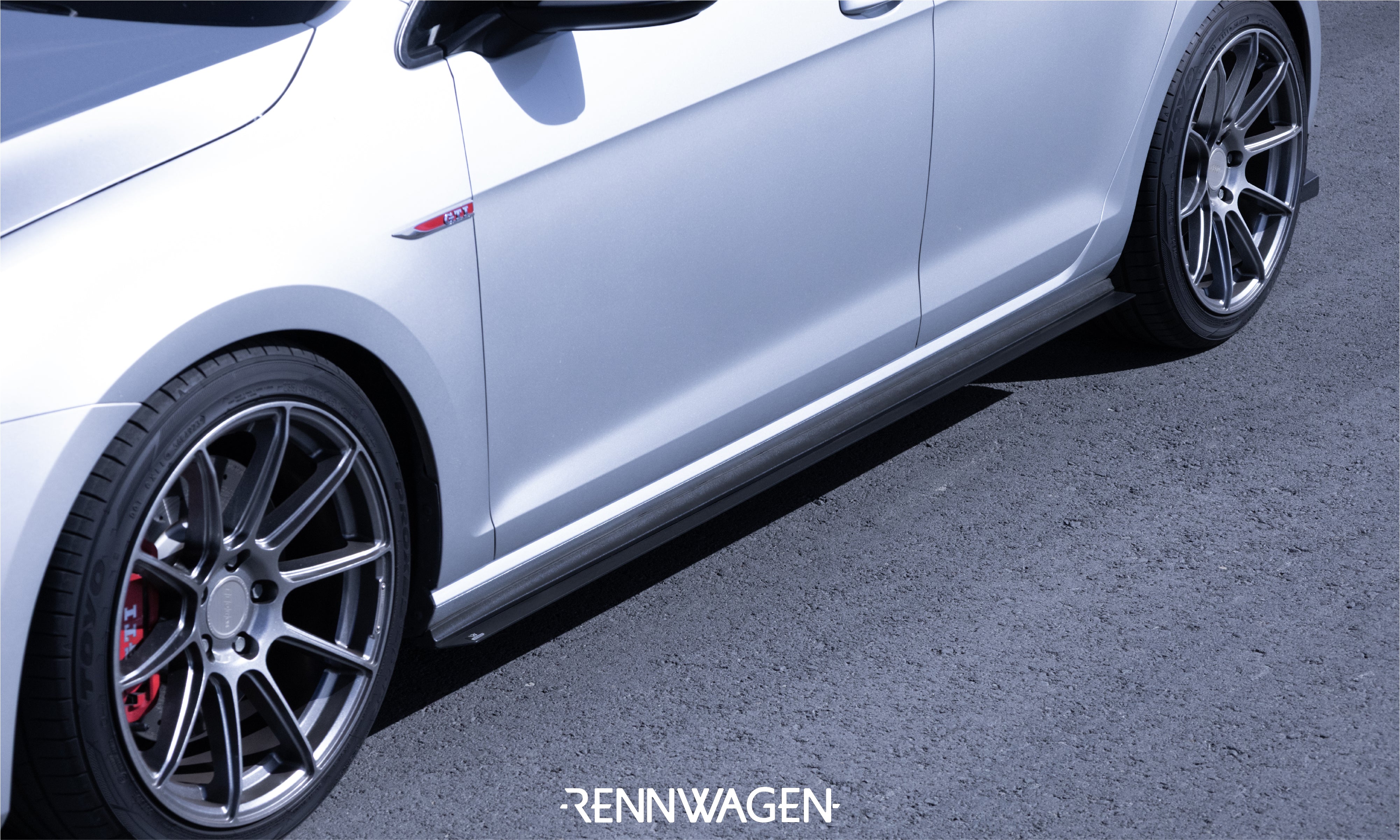 Rennwagen Side Splitters for MK7 and MK7.5 GTI