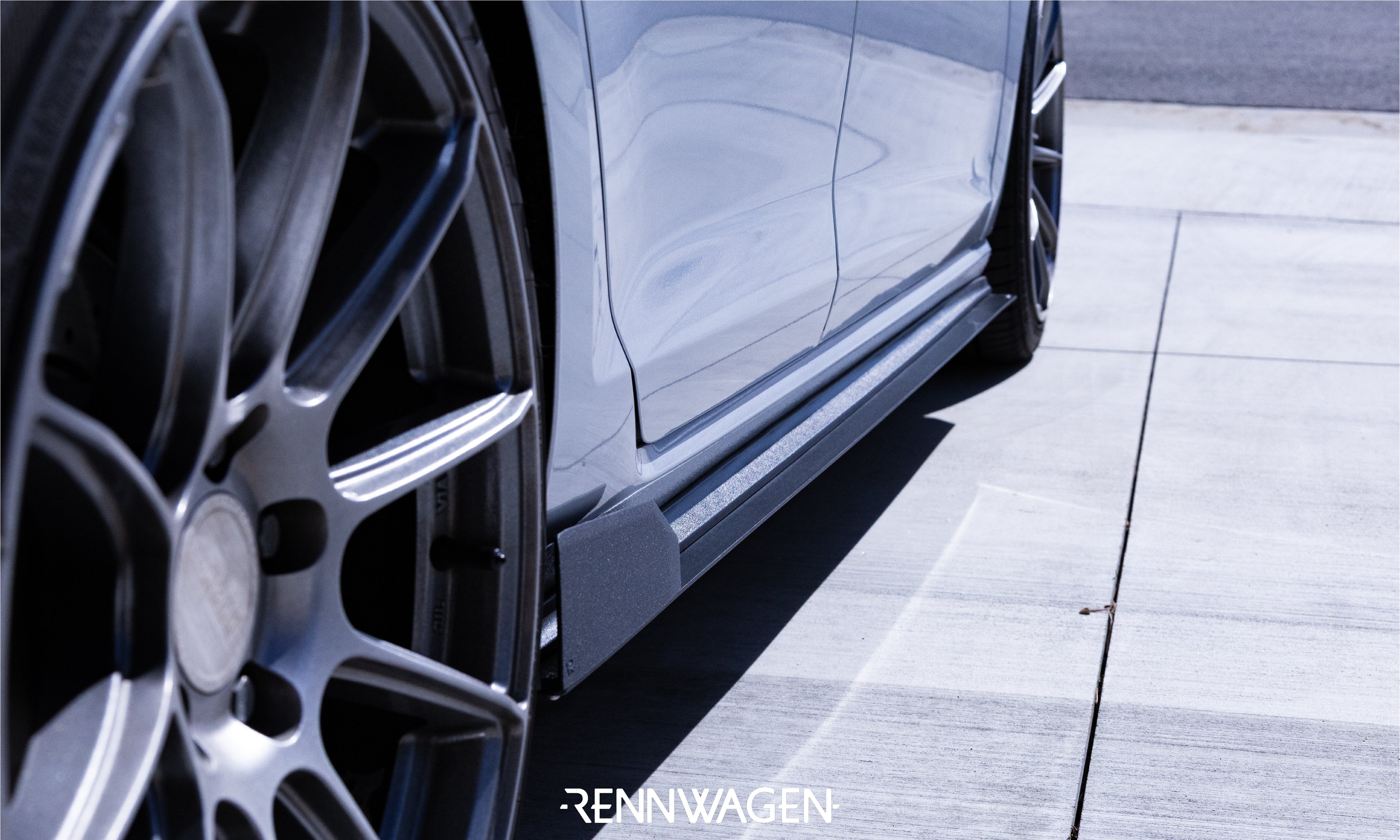 Rennwagen MK7 GTI Side Splitter End Plates