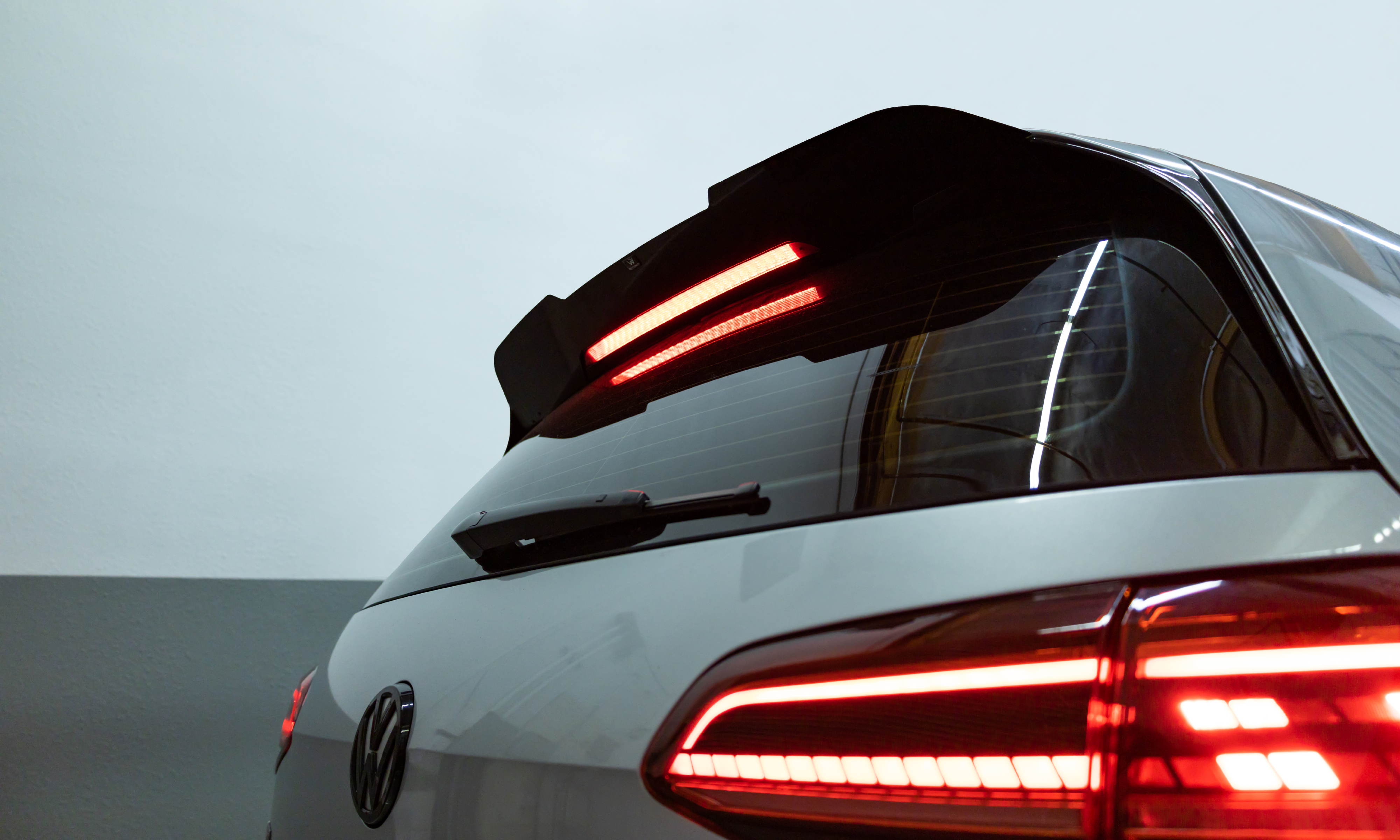 Rennwagen Spoiler Extension Reflex Silver MK7 GTI