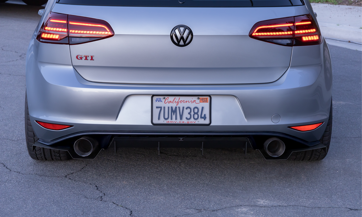 Rennwagen™ | Rear Spats [VW (MK7) GTI] V3