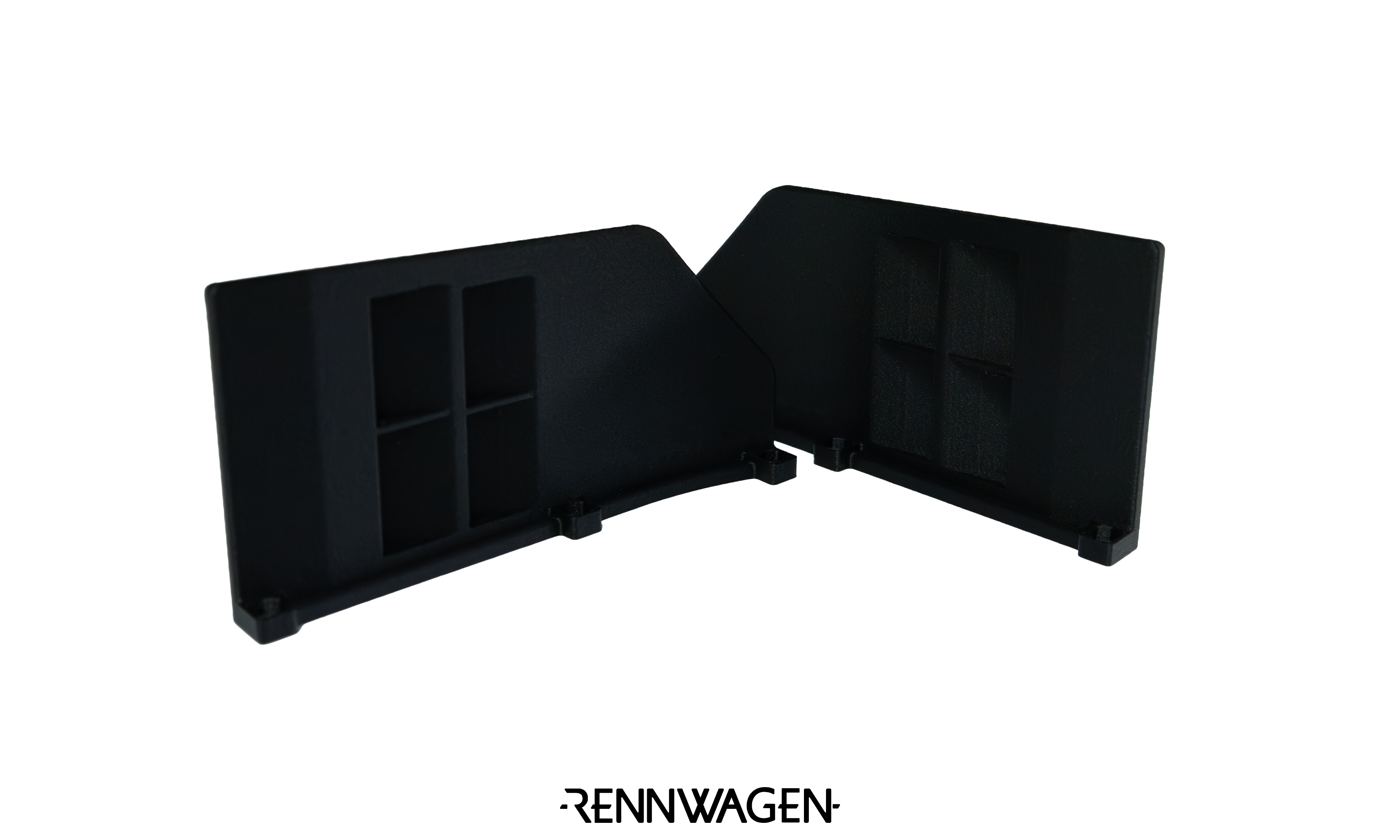 Rennwagen MK7 Golf R Front Splitter End Plates