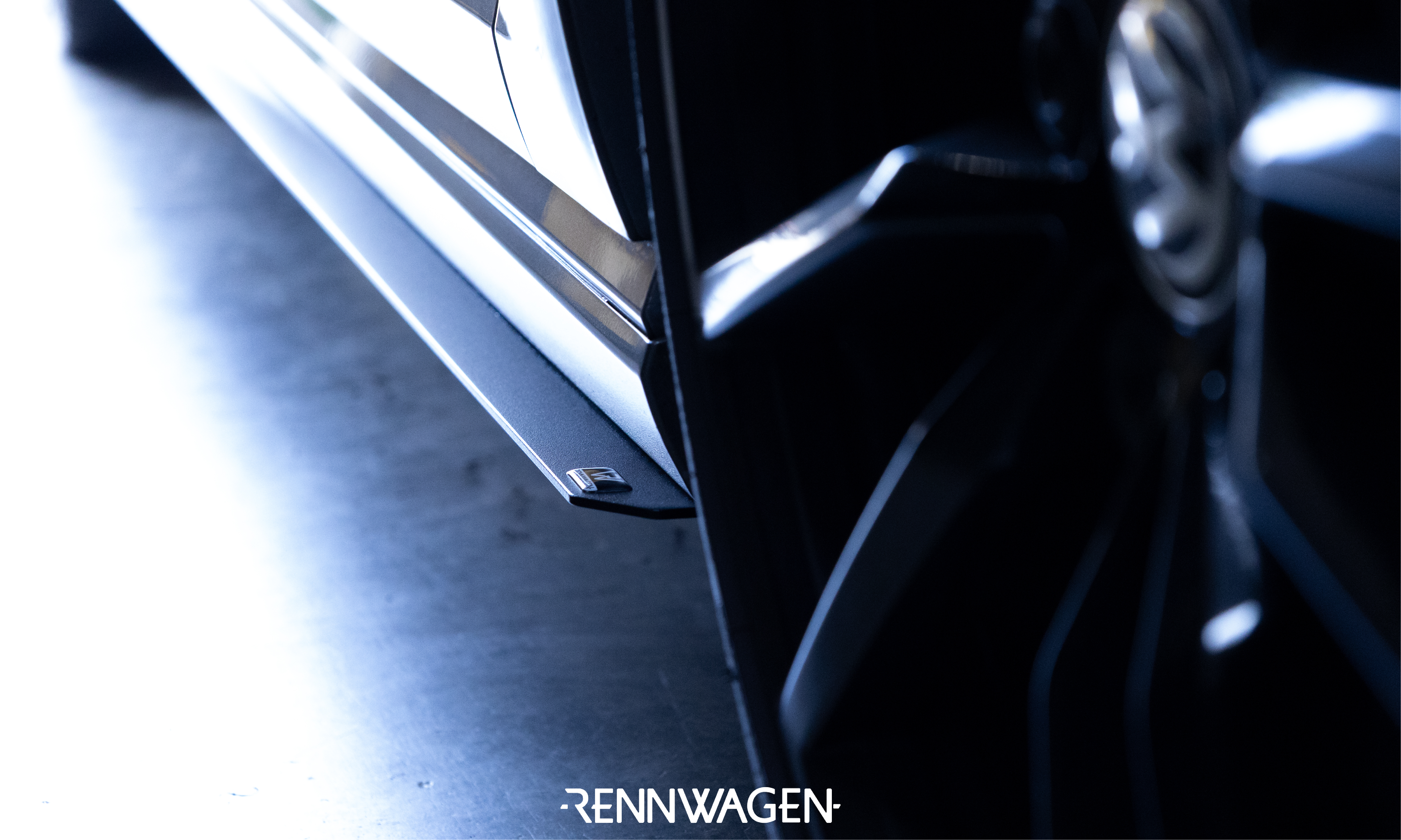 Rennwagen Side Splitters for MK7 Golf R