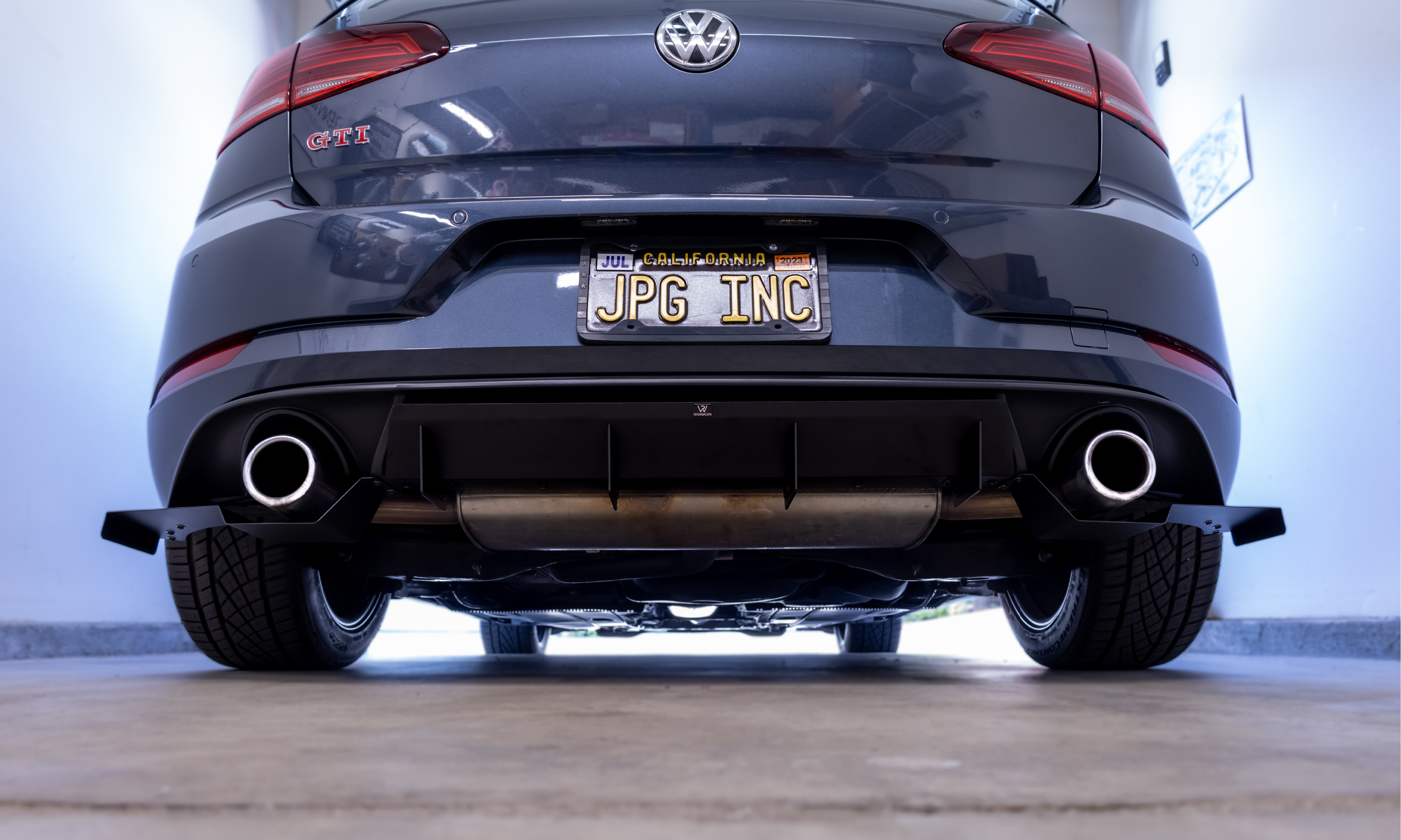 Rennwagen MK7.5 GTI Rear Diffuser V2