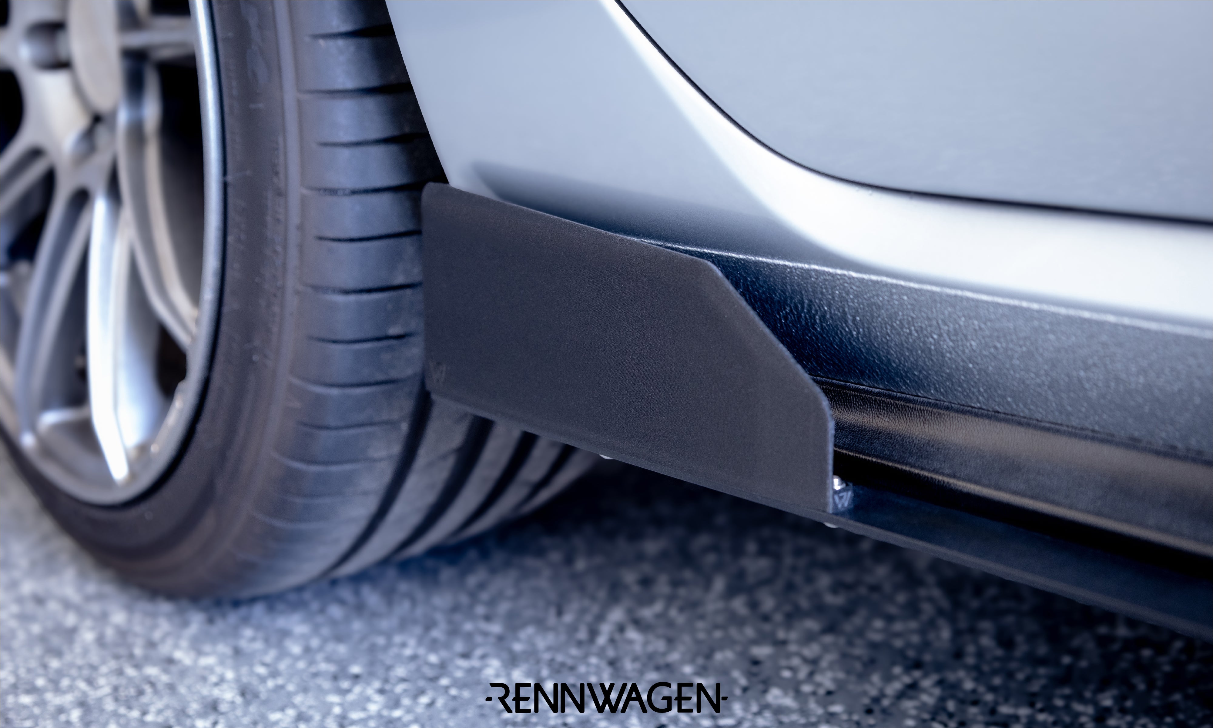 Rennwagen MK7 GTI Side Splitter End Plates