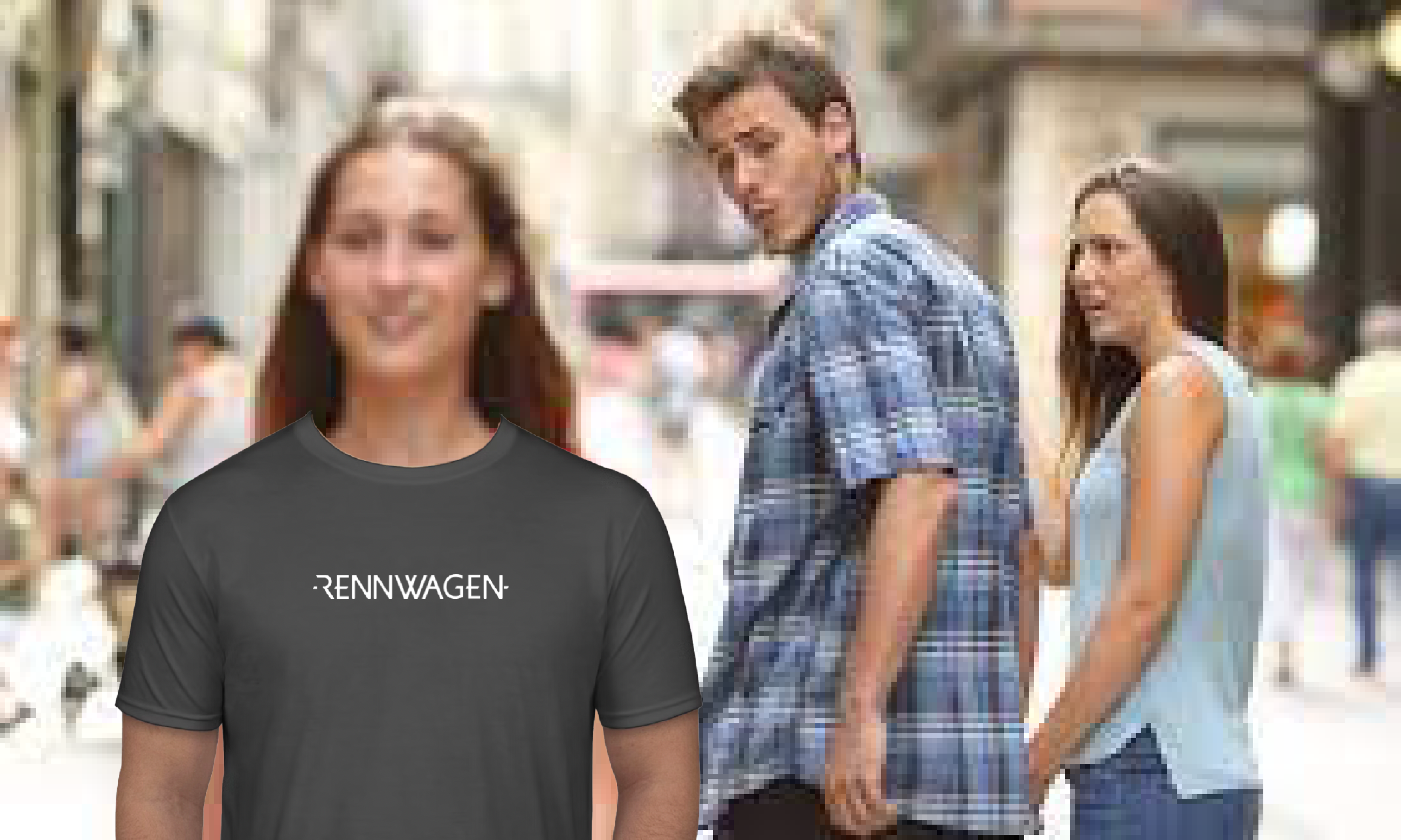 Rennwagen T-Shirt