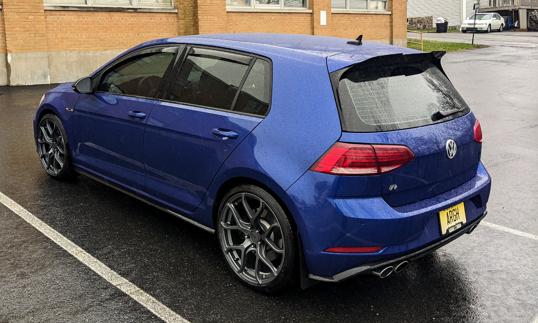 Rennwagen Spoiler Extension Type 2 on Lapiz Blue