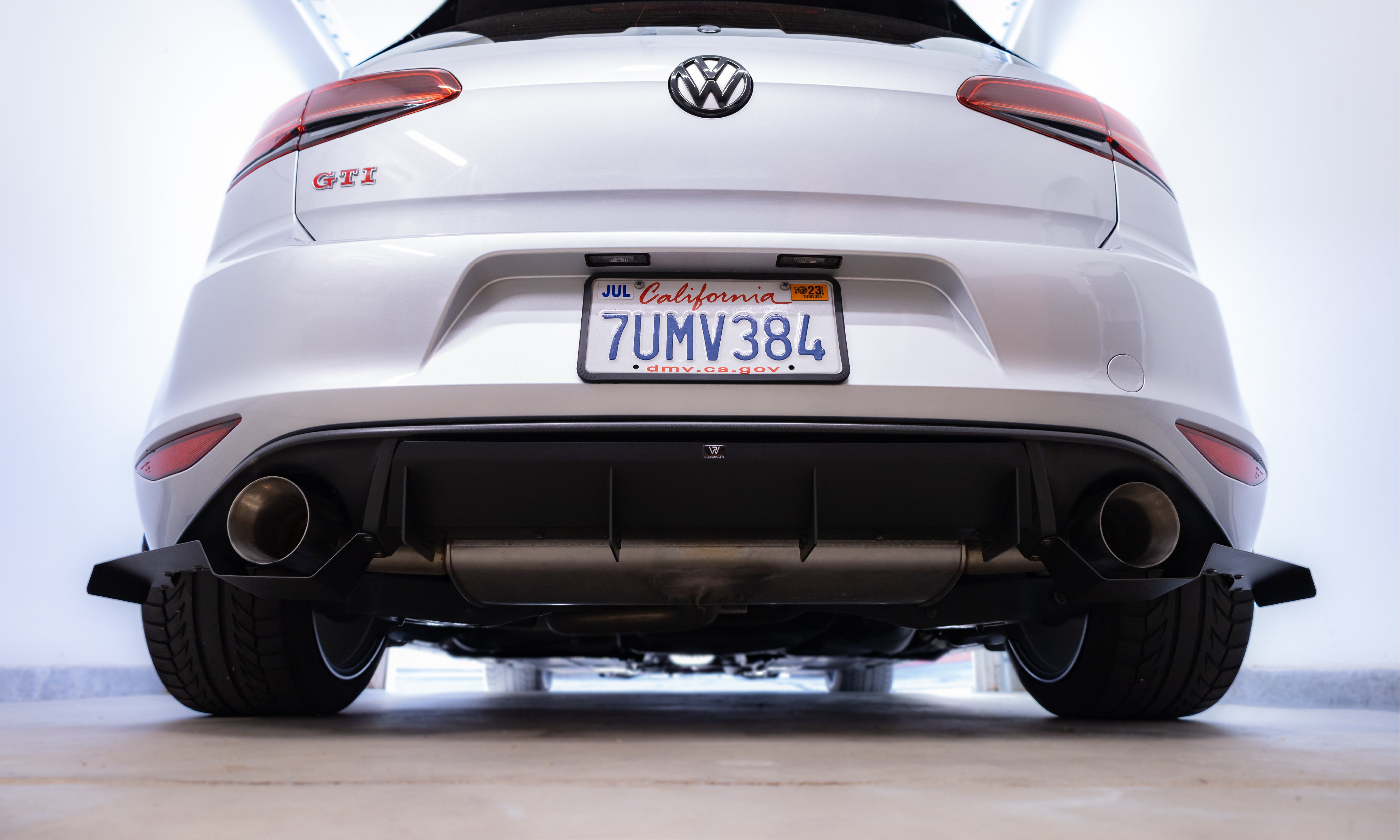 Rennwagen Rear Spats MK7 GTI V3