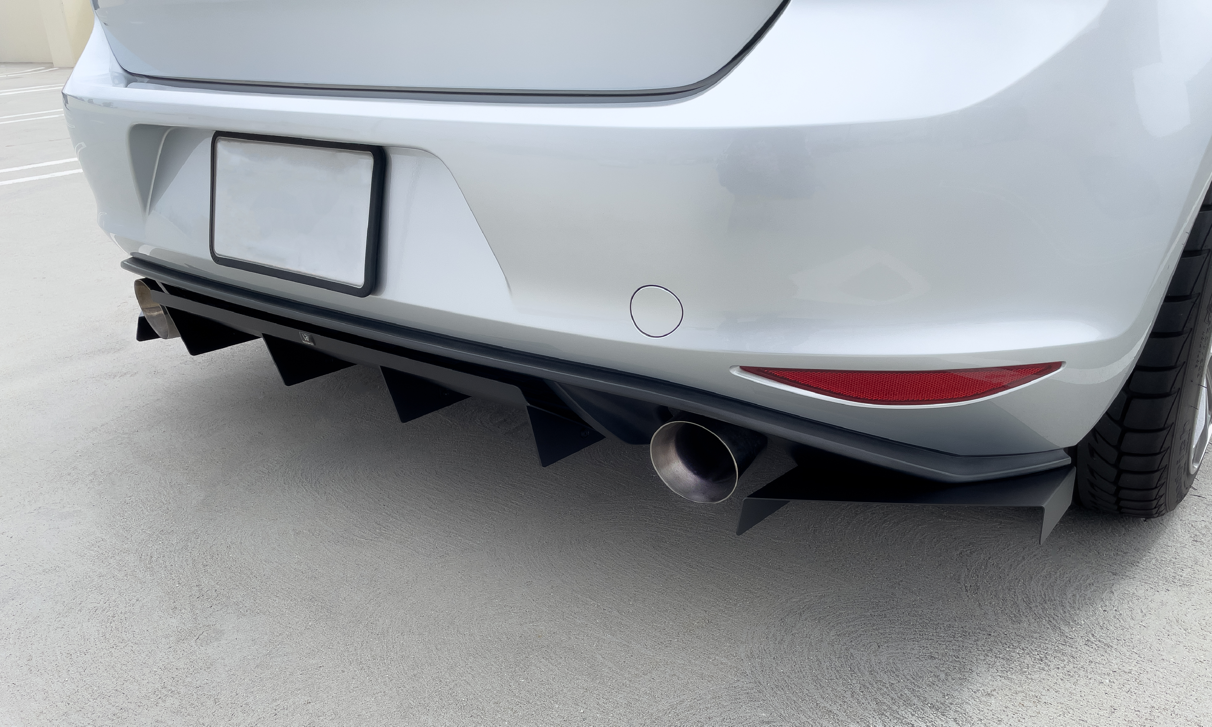 Rennwagen MK7 GTI Rear Diffuser V2