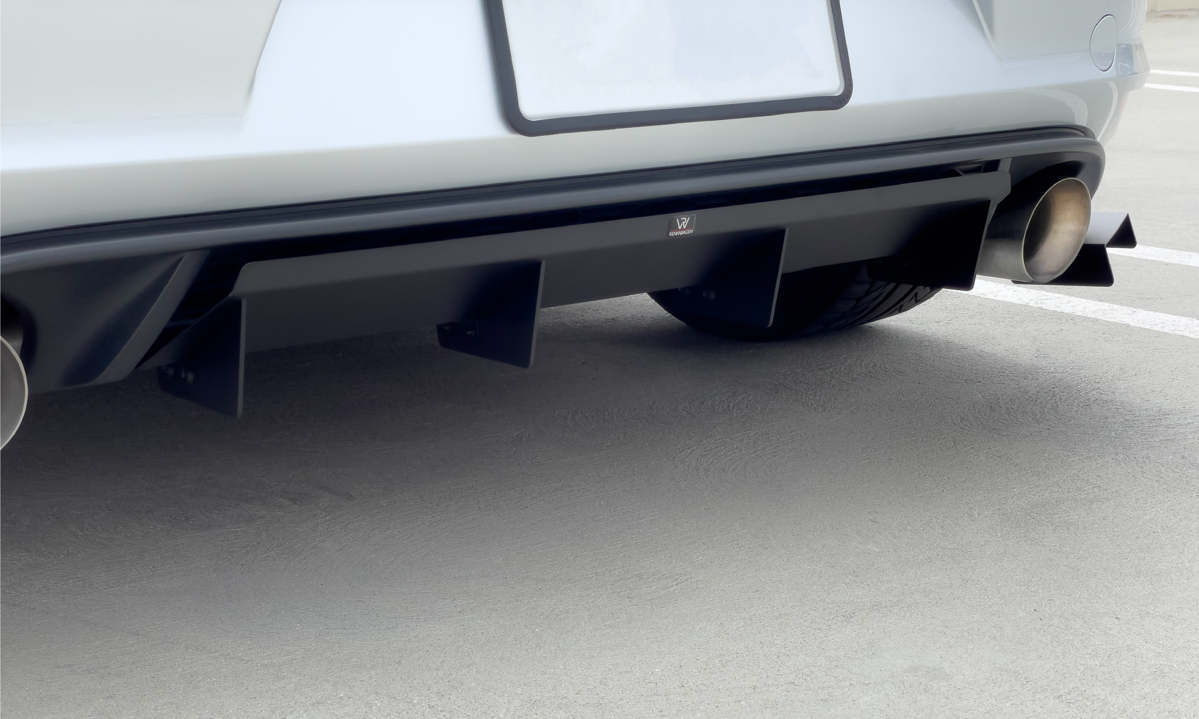 Rennwagen MK7 GTI Rear Diffuser V2