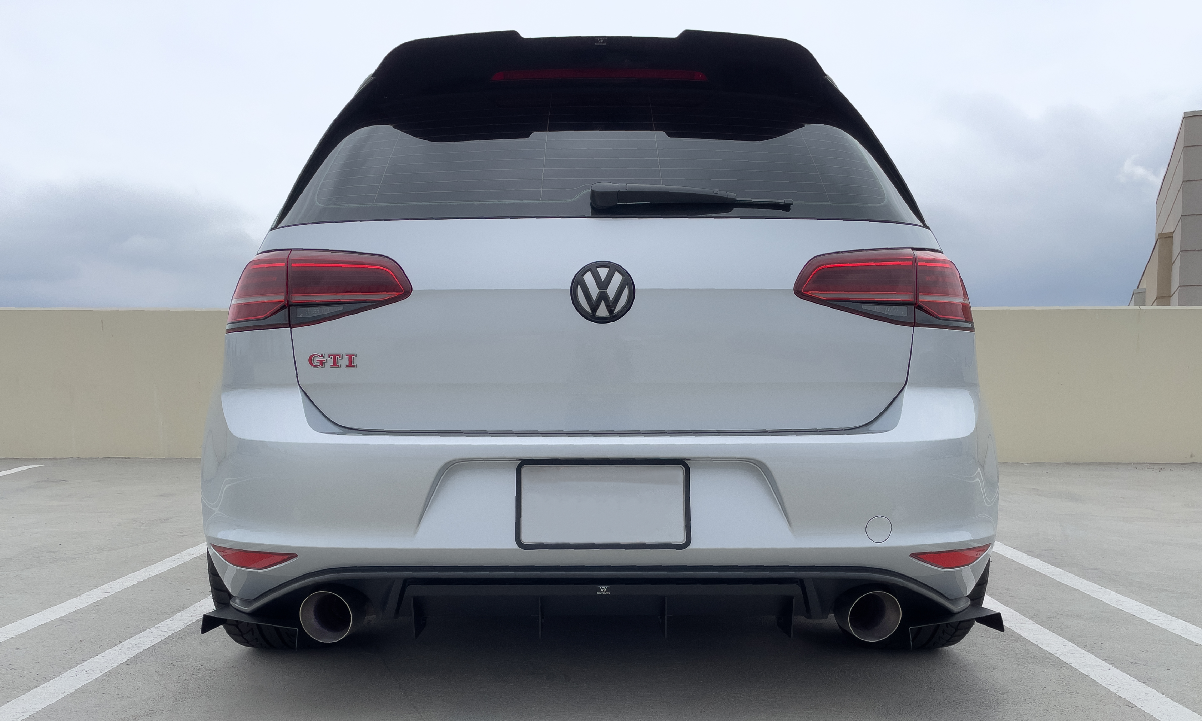 Rennwagen MK7 GTI Rear Diffuser V2