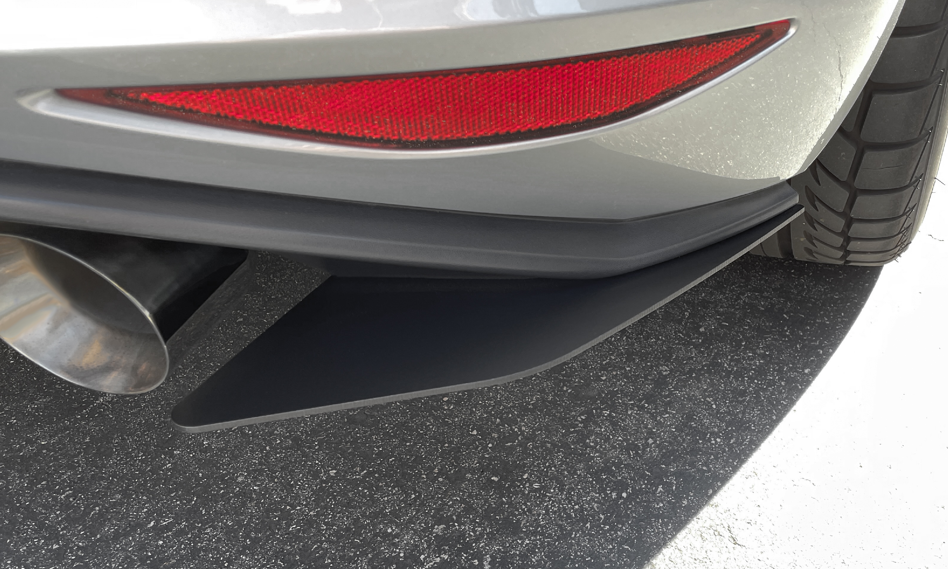 Rennwagen MK7 GTI Rear Spats